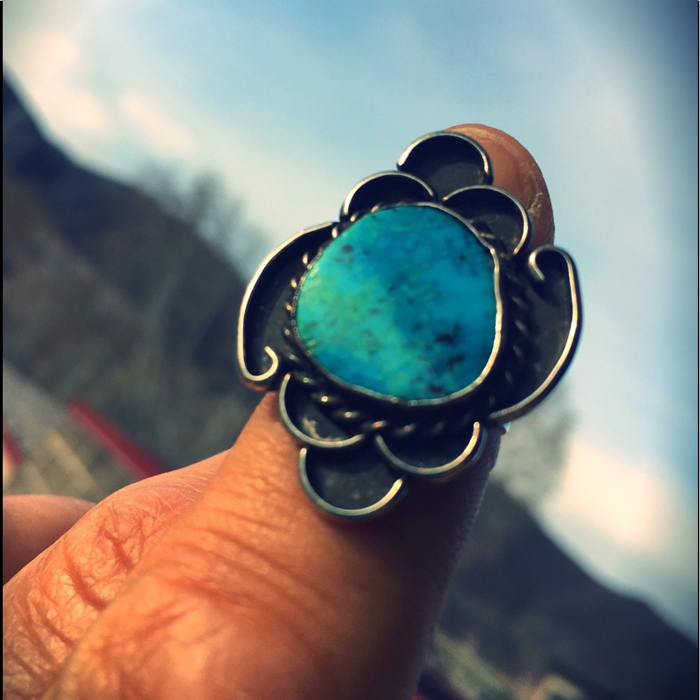 💙Old Pawn Turquoise Ring💙